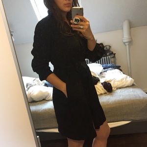Ralph Lauren black shirt dress